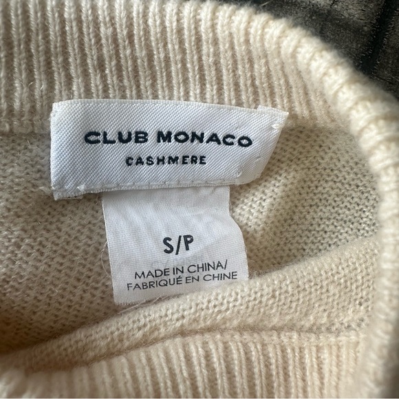 Club Monaco Cashmere Bow Sweater - Picture 5 of 12